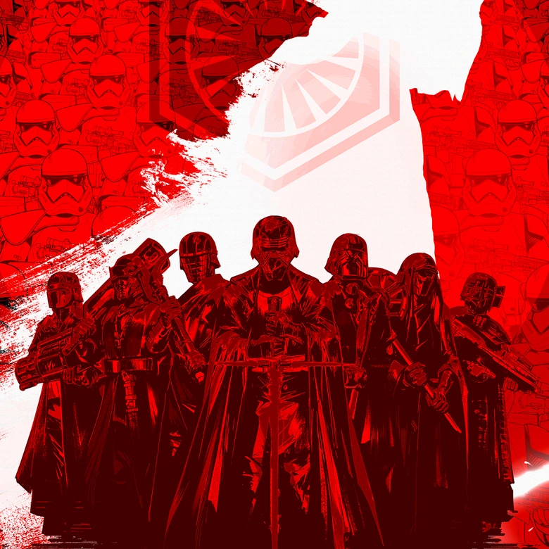 Vlies Fototapete - Star Wars Supreme Leader - 200 x 280 cm 