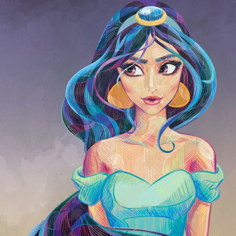 Vlies Fototapete - Fascinating Jasmin - 200 x 280 cm 