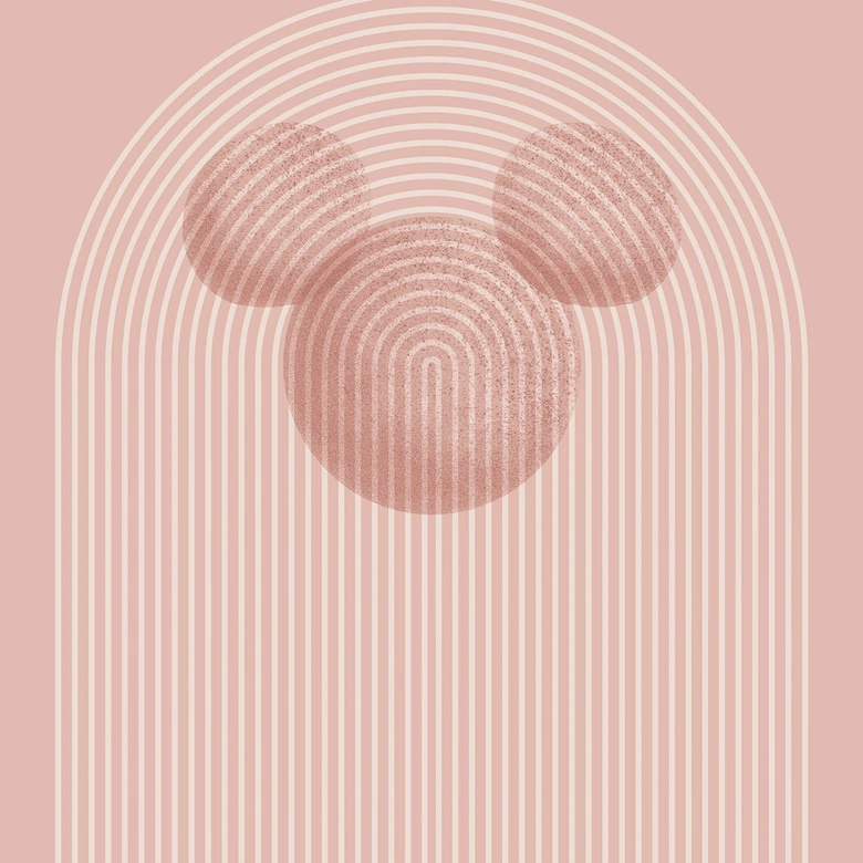 Vlies Fototapete - Mickey Arc - 250 x 280 cm 