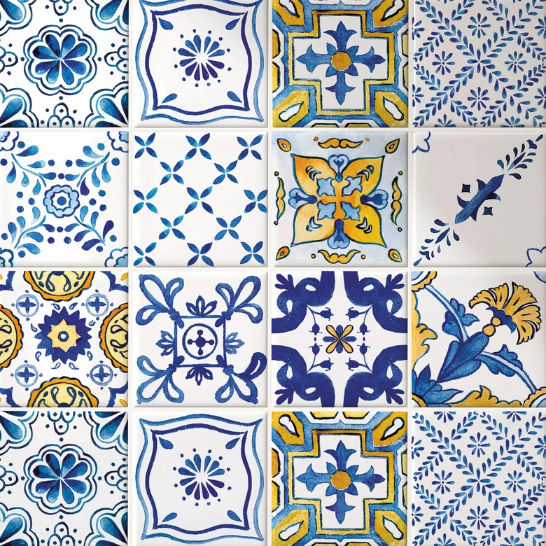 Tegelstickers Mediterraanse Flair (12 stuks) 