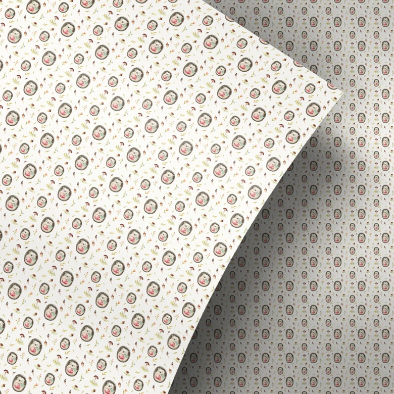 Vinilo adhesivo muebles Kvilis - Erizo 