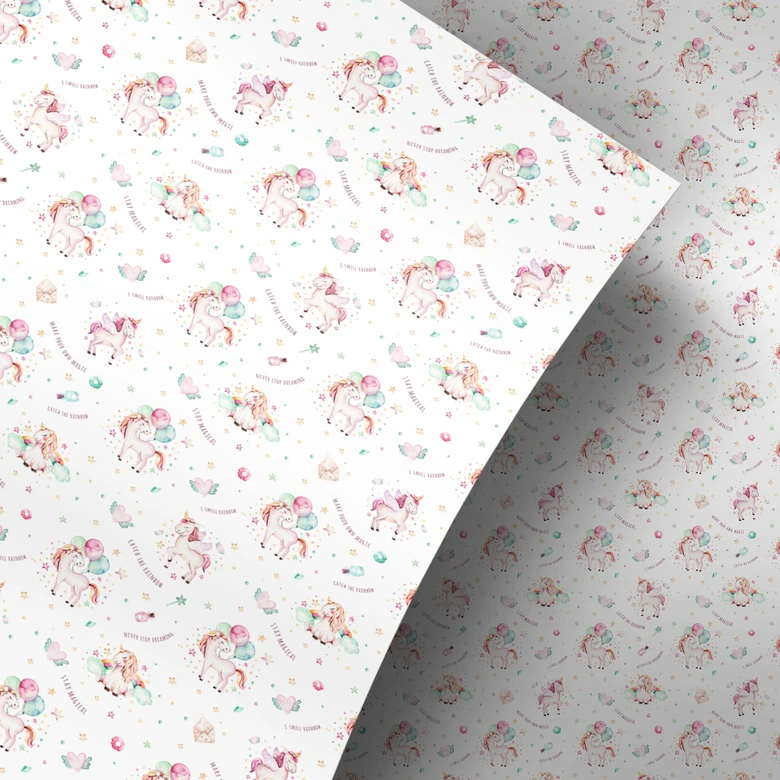 Furniture Kvilis - Sweet Unicorns – self adhesive 