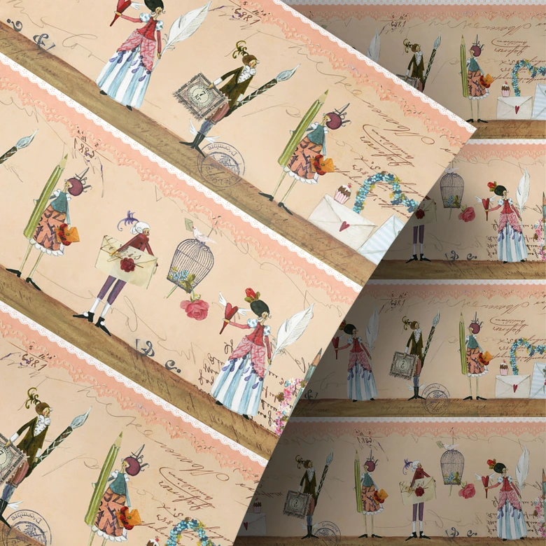 Vinilo adhesivo muebles Leffler - Poesía 