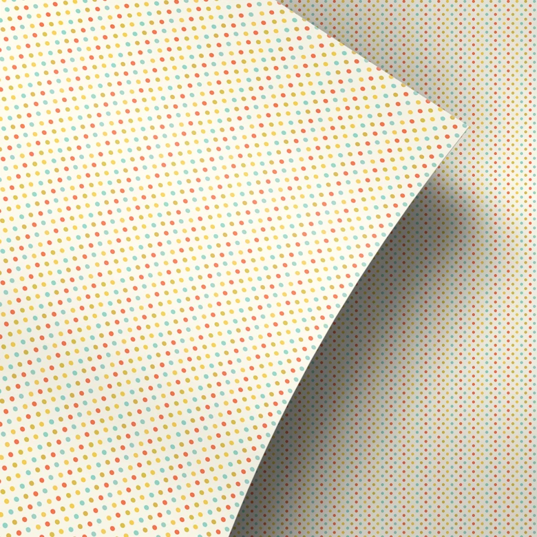 Möbelfolie, Dekofolie - abwischbar - Polka Dots 