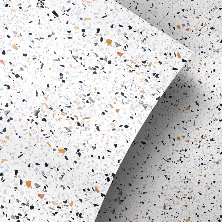 Möbelfolie, Dekofolie - abwischbar - Terrazzo 