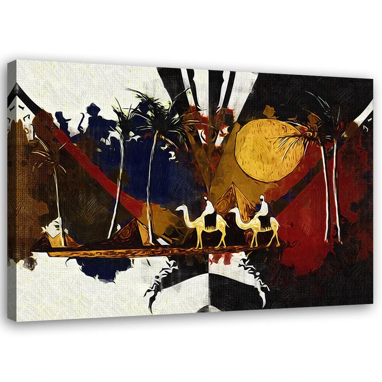 Leinwandbild, Afrikanische Landschaft 