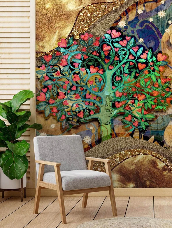 Fototapete, Baum des Lebens Klimt 
