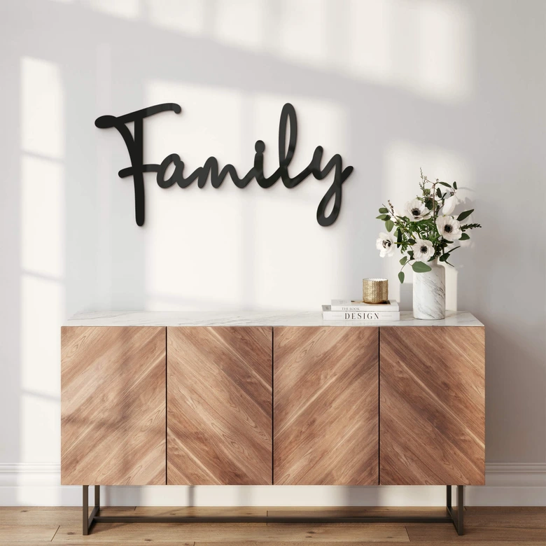 3D Schriftzug Family - Acrylbuchstaben 