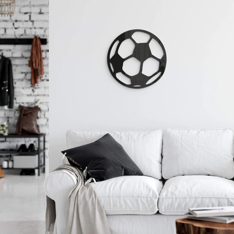 Decoración mural habitación infantil fútbol - decoración acrílica 