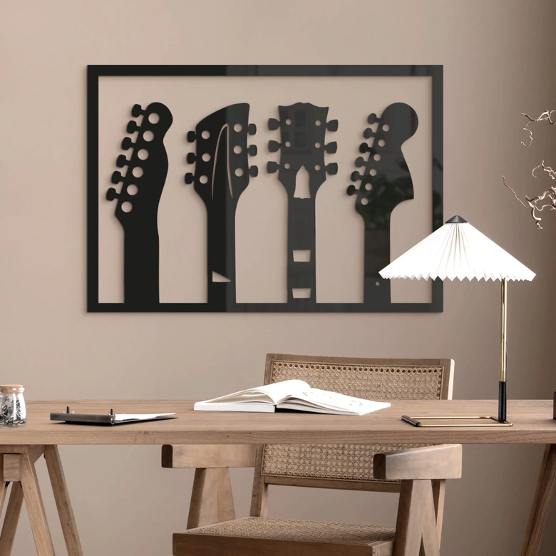 Wanddecoratie Gitaar  