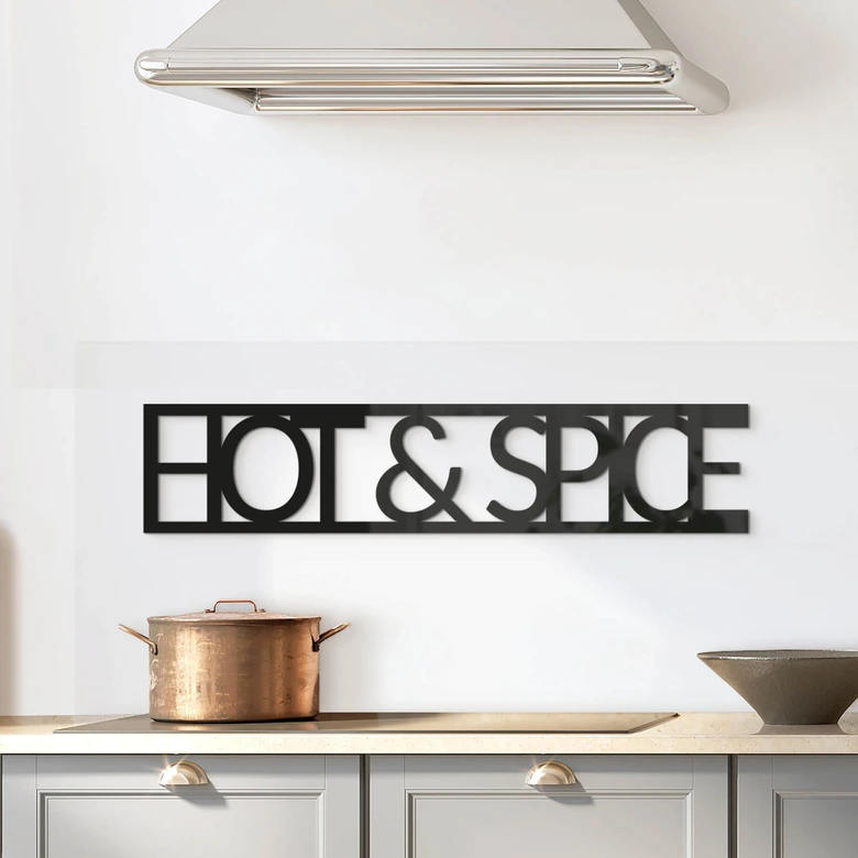 Acrylglas Hot & Spice 