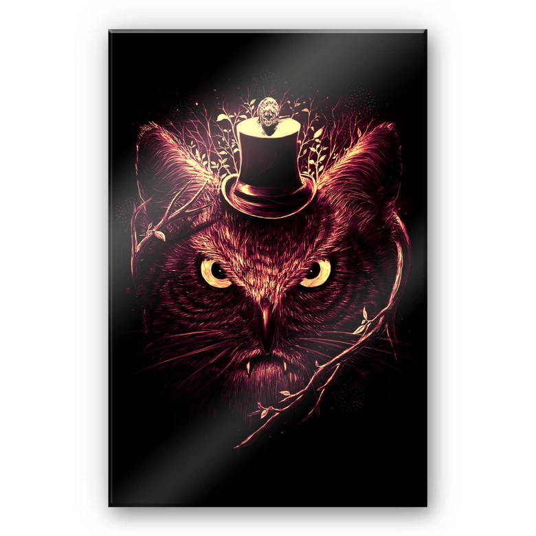 Acrylglasbild Nicebleed - Meowl 