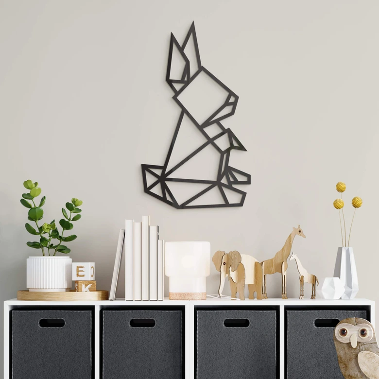 Acryldeko Origami Hase 