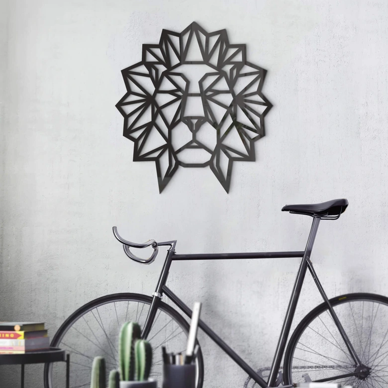 Origami Leeuw – Acrylglas 