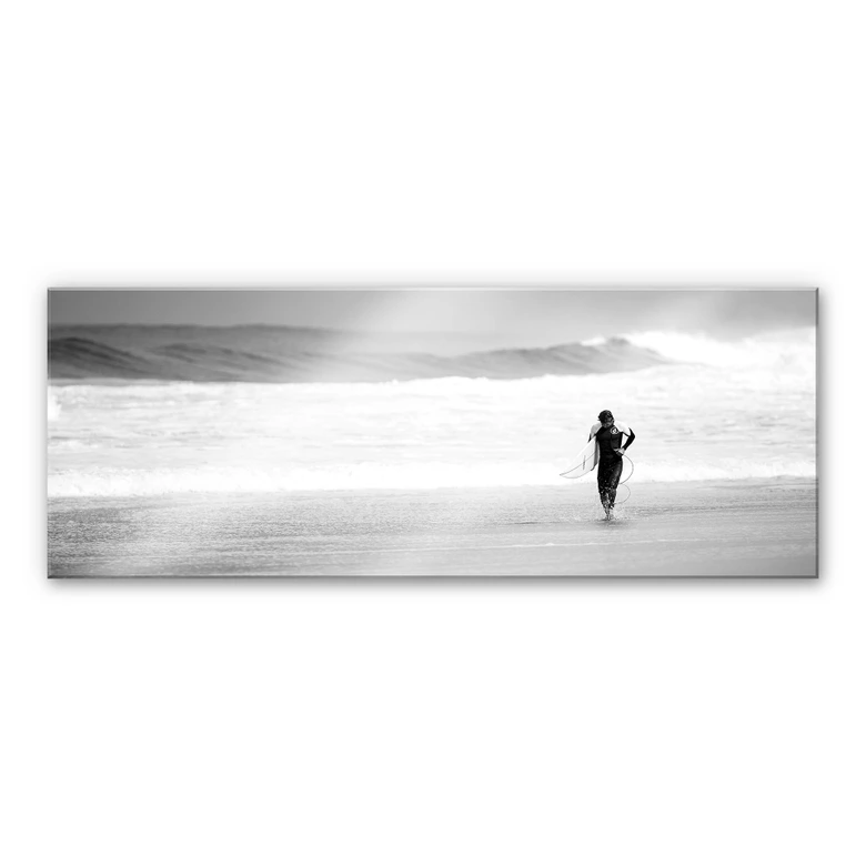 Acrylglasbild Surfing 