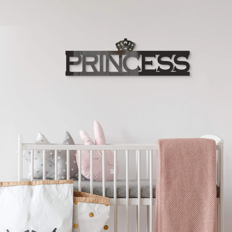 Acrylbuchstaben Princess 
