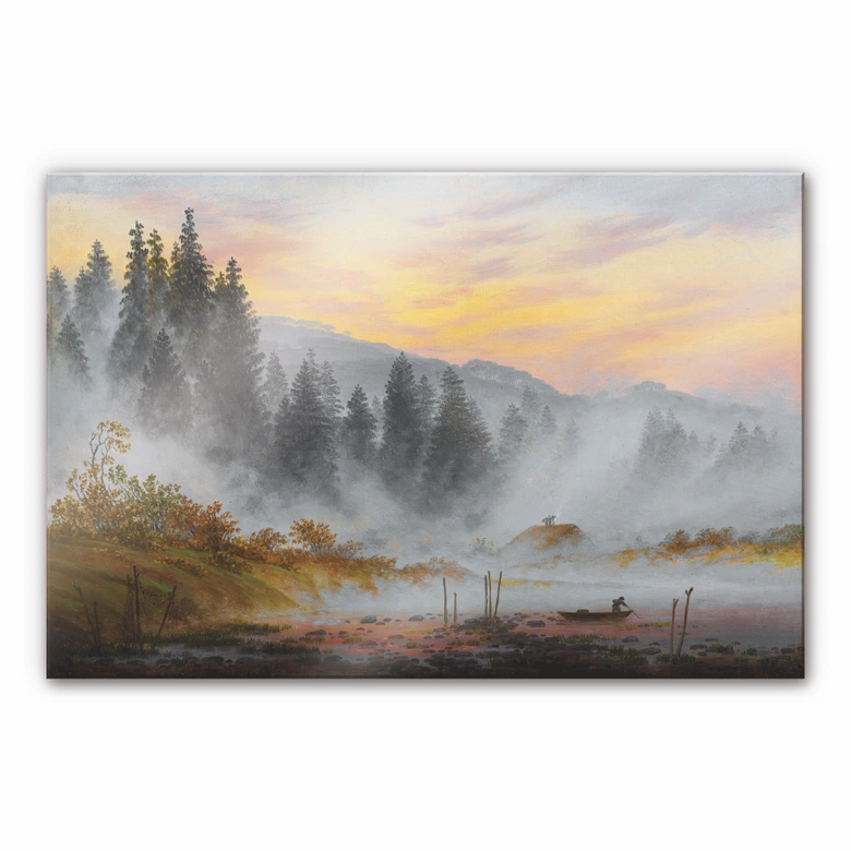 Acrylglasbild Friedrich - Der Morgen 