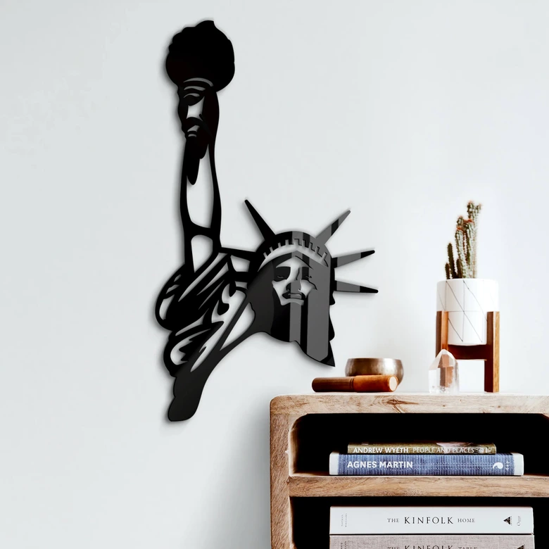 Decoración acrílica Estatua de la Libertad - Lady Liberty 