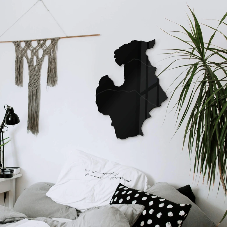 Akryl dekorationskarta Baltikum 