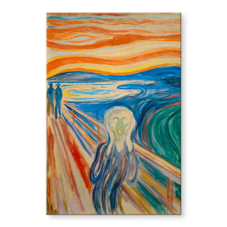 Tableau en verre acrylique Munch - Le Cri 