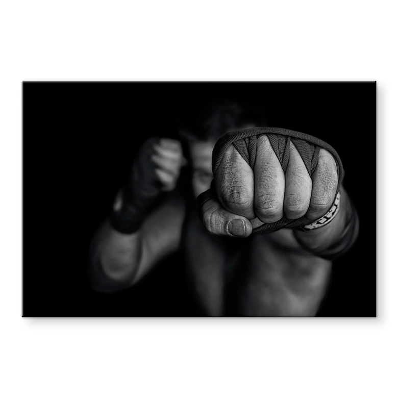 Acrylglasbild Vrican - Linke Gerade 