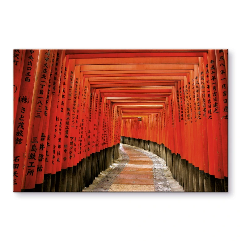 Acrylic print Asian garden 