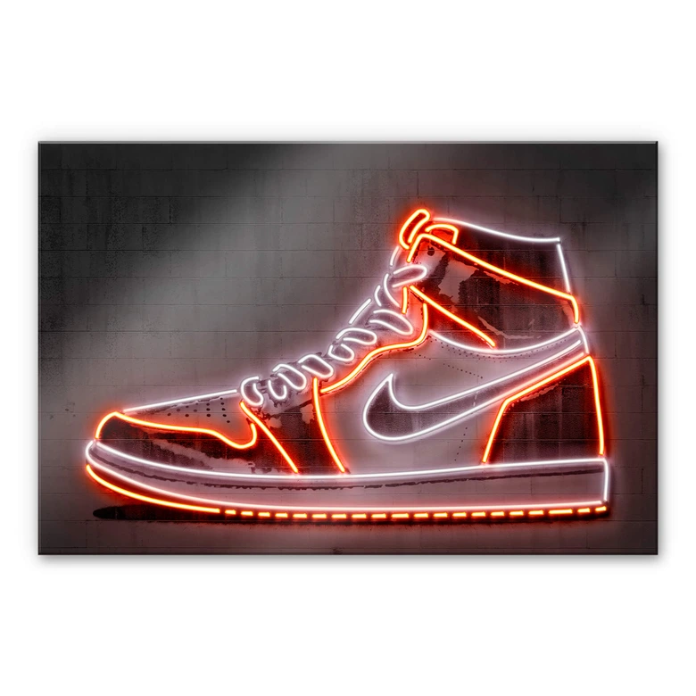 Acrylglasbild Mielu - Sneaker 