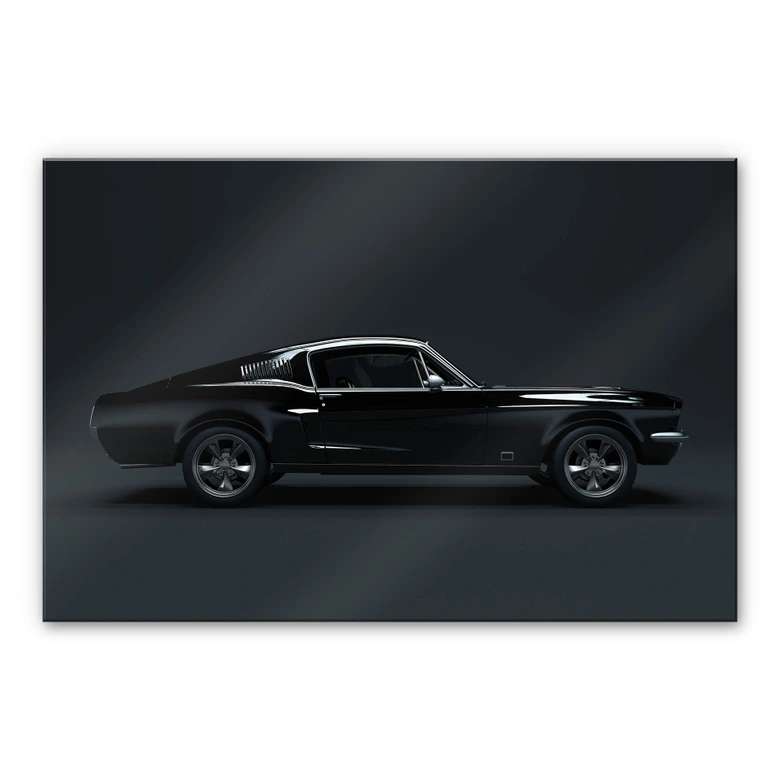 Acrylglasbild - Muscle Car 
