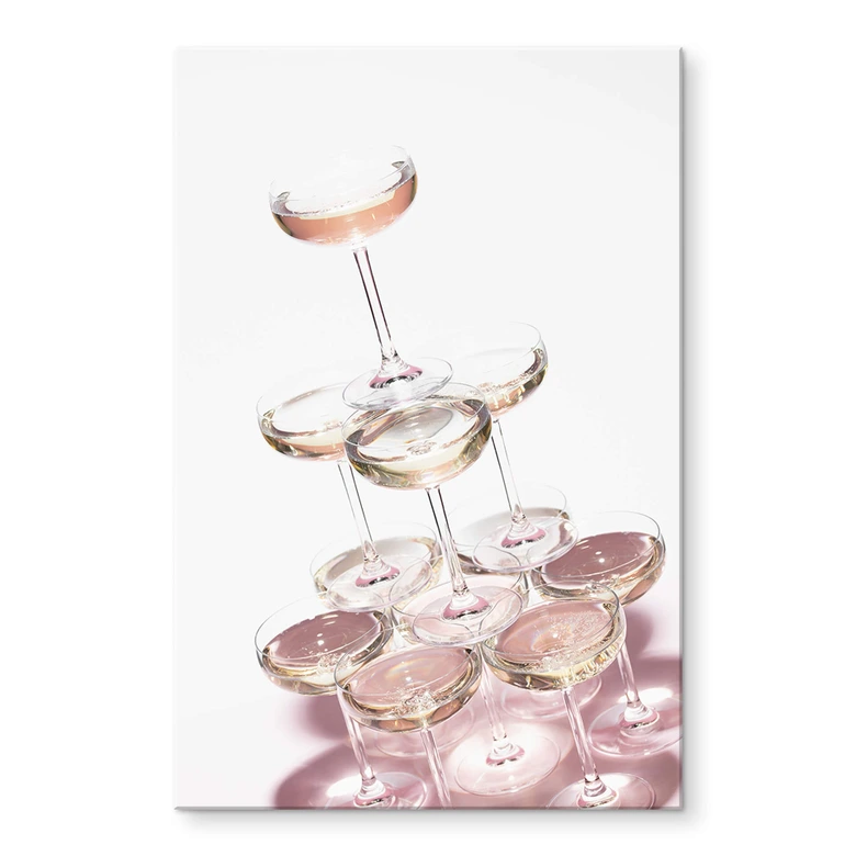 Plexiglas 1X Studio - Champagne Toren 