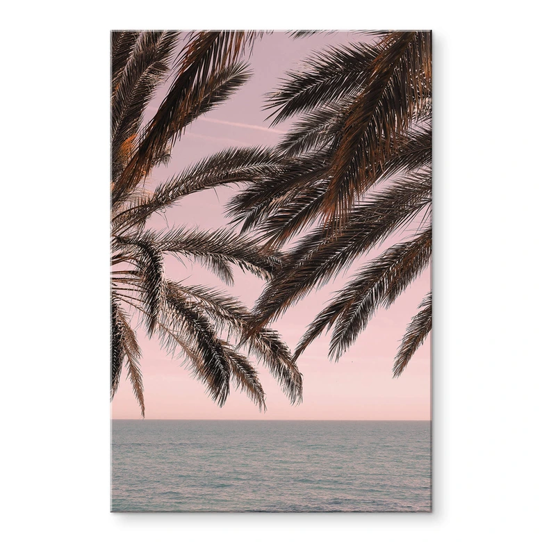 Tableau sur verre acrylique 1X Studio - Palmiers 