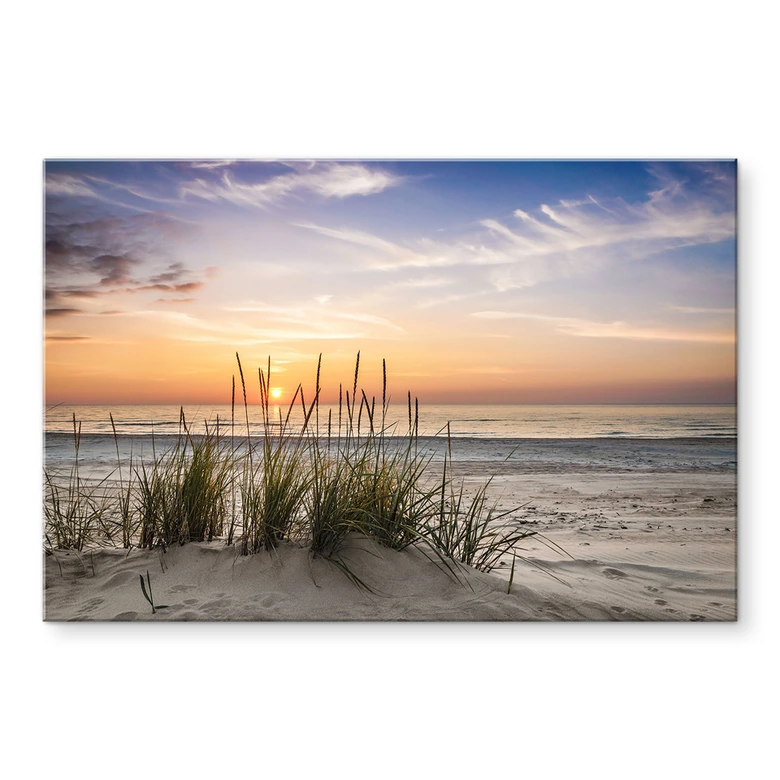 Plexiglas Duinen bij zonsondergang 
