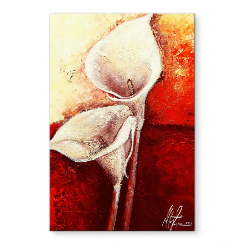Acrylglasbild Fedrau - Callas 