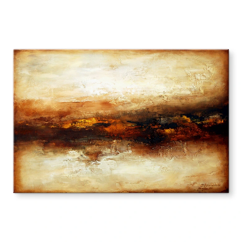Acrylglasbild Fedrau - Land 