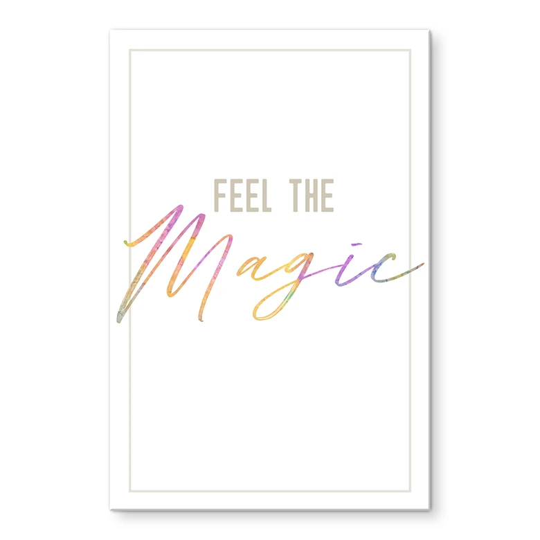 Acrylglasbild Feel the magic 