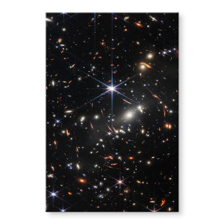 Acrylglasbild James Webb Telescope - Deep Field 