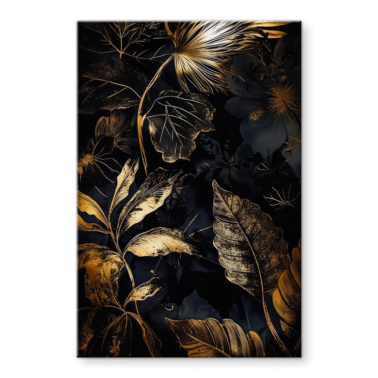 Acrylglasbild Pflanzen in der Nacht - Jaszke 