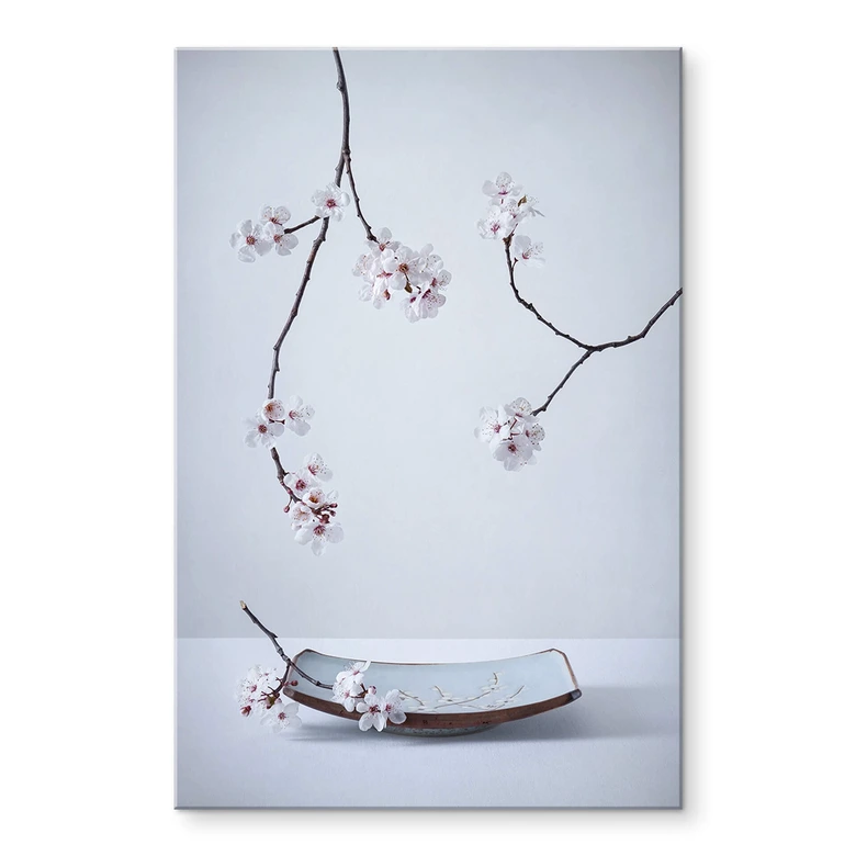 Tableau sur verre acrylique Karpova - Sakura Spa 