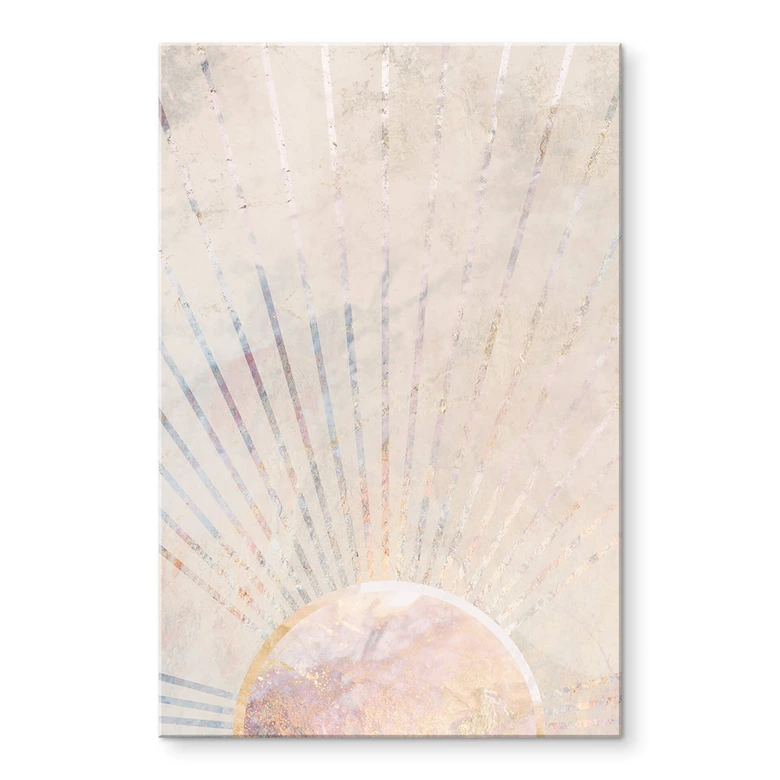 Acrylglasbild Manovski - Morgendliche Sonnenstrahlen 