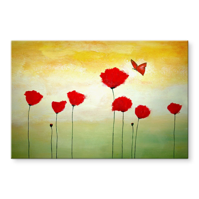 Acrylglasbild Melz - Kleiner Schmetterling 