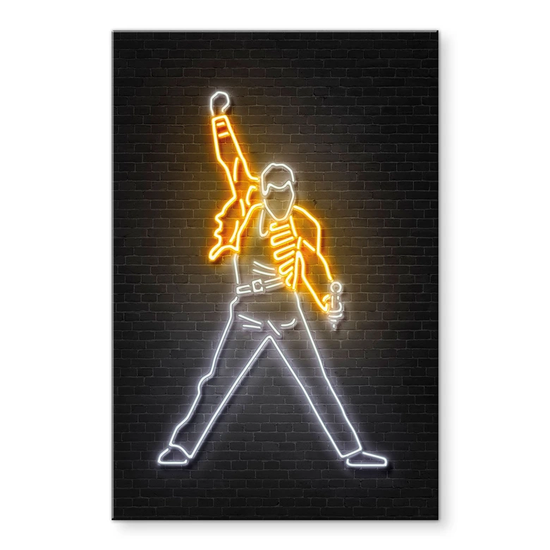Akrylbillede af Freddy Mercury - Mielu 