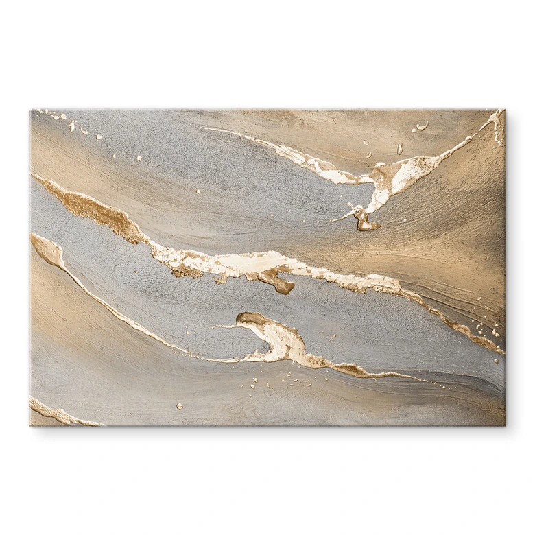 Acrylglasbild Goldener Sand - Purina-Purite 
