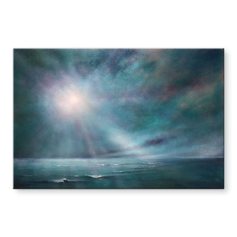 Tableau sur verre acrylique Point lumineux dans le ciel - Schmucker 