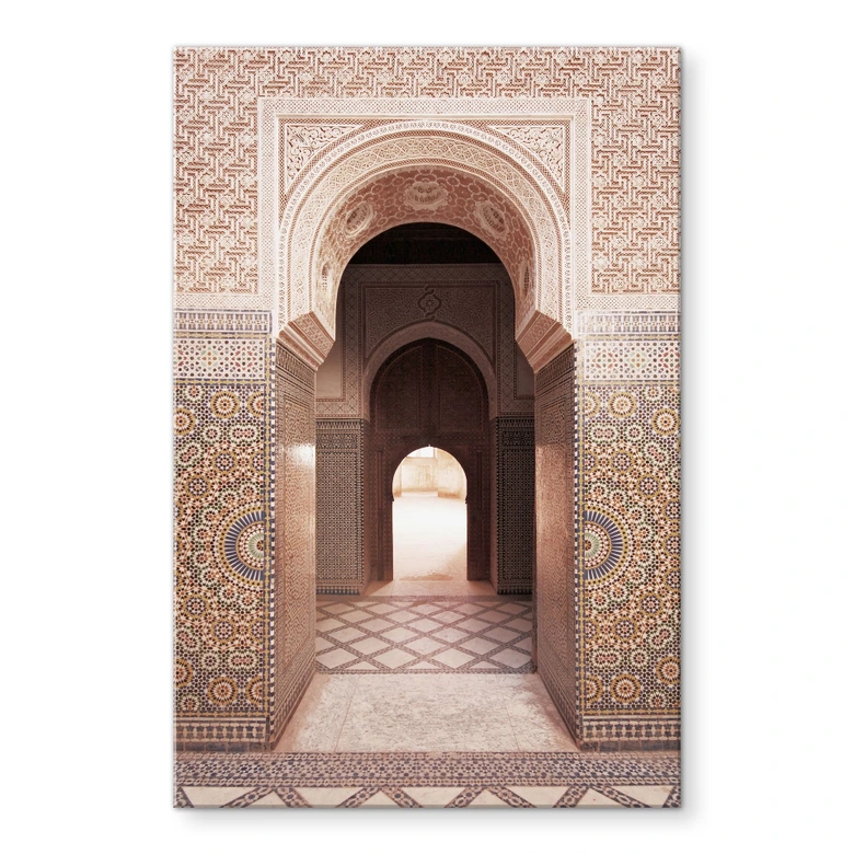 Acrylglasbild Orientalisches Tor mit Mosaiken - Sisi & Seb 