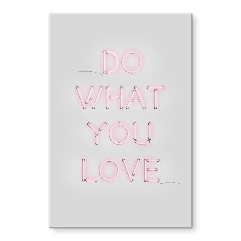 Akrylbillede The Miuus Studio - Do what you love 