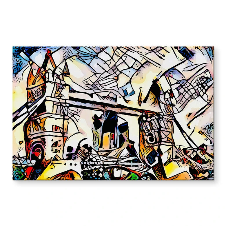 Acrylglasbild Zamart - Kandinsky trifft London 