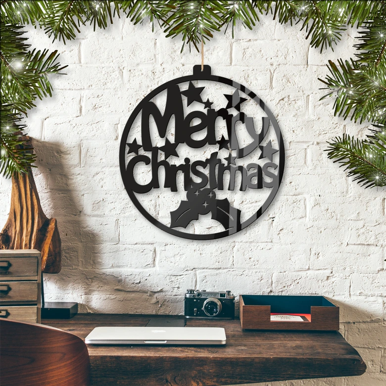 Acryldeko Merry Christmas 