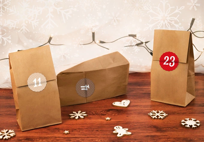 Adventskalender Set - Polka Dots 