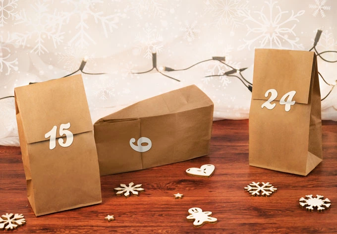 Adventskalender Set - Zahlen 01 