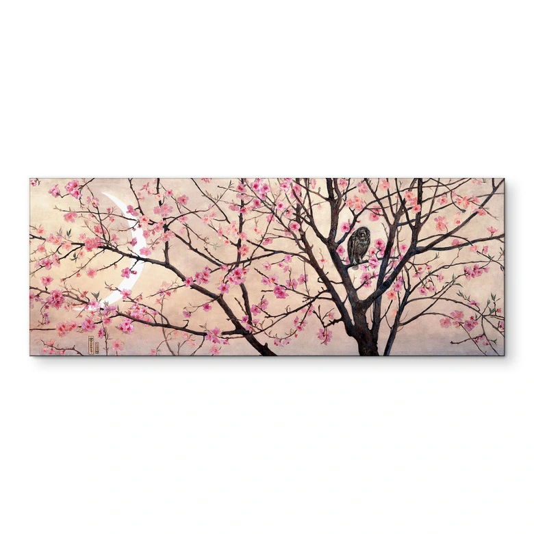 Wanddecoratie Primavera - Coleman - aluminium dibond panorama 