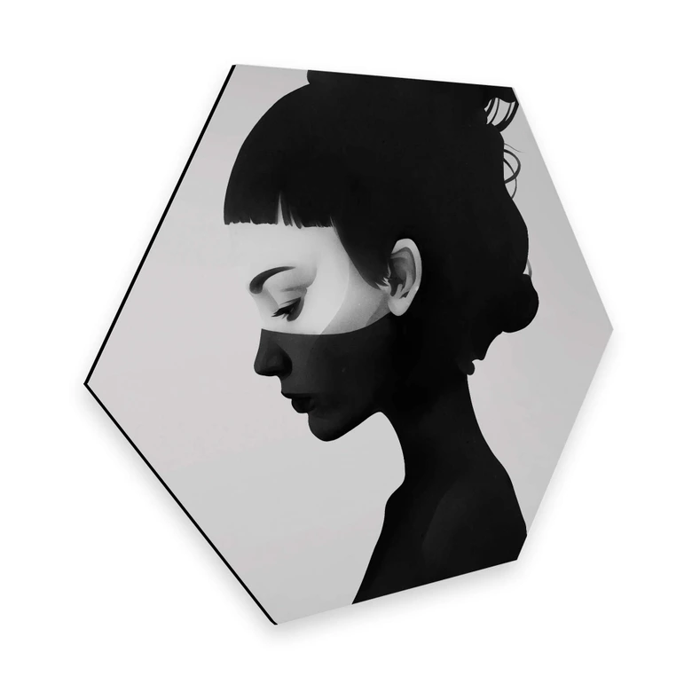 Hexagon - Alu-Dibond Ireland - I am not here 